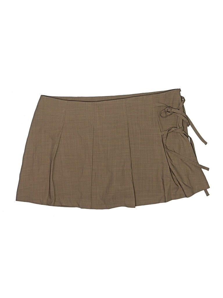 Pre-owned Sincerely Jules Casual Skirt In Tan