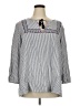 Old Navy Blue 3/4 Sleeve Blouse Size XL - photo 1