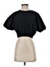 Just Fab 100% Cotton Black Short Sleeve Top Size S - photo 1