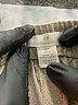 H&M L.O.G.G. Plaid Gray Casual Pants Size 6 - photo 4