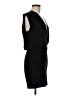 L'Agence Solid Black Cocktail Dress Size Med (2) - photo 4
