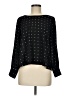 BB Dakota 100% Polyester Black Long Sleeve Blouse Size M - photo 1