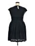 Assorted Brands 100% Silk Solid Black Casual Dress Size EU 46 / US 16 - photo 2