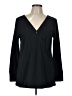 ADAY Black Long Sleeve Blouse Size L - photo 1