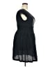 Assorted Brands 100% Silk Solid Black Casual Dress Size EU 46 / US 16 - photo 4