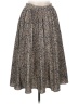 Sugarlips 100% Polyester Animal Print Gray Casual Skirt Size M - photo 1