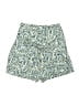 Zara Print Green Shorts Size 0 - photo 1