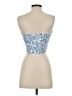 Shein Blue Tube Top Size 4 - photo 2