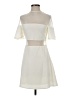 Express 100% Polyester Ivory Cocktail Dress Size 2 - photo 1