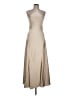 Gap Studio 100% Polyester Solid Tan Cocktail Dress Size 10 - photo 1