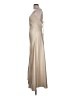 Gap Studio 100% Polyester Solid Tan Cocktail Dress Size 10 - photo 5