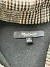 Madewell Houndstooth Green Coat Size XS - photo 6