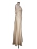Gap Studio 100% Polyester Solid Tan Cocktail Dress Size 10 - photo 4