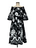 Goddiva Black Casual Dress Size 8 - photo 1
