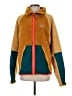 Nike 100% Polyester Color Block Orange Fleece Size S - photo 1
