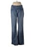 L.L.Bean Hearts Blue Jeans Size 6 - photo 1