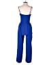 Monteau Color Block Blue Jumpsuit Size M - photo 2