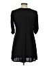 Unbranded Solid Black Casual Dress Size L - photo 2