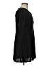 Unbranded Solid Black Casual Dress Size L - photo 4