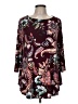 Chico's Burgundy 3/4 Sleeve Blouse Size Med (1) - photo 1