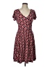 Kaileigh Print Red Casual Dress Size L - photo 1