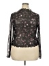 Shein Curve Black Long Sleeve Blouse Size 20 Plus (4) - photo 1
