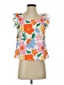Shein Orange Sleeveless Blouse Size 4 - photo 1