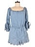 American Eagle Outfitters 100% Lyocell Blue Romper Size M - photo 1
