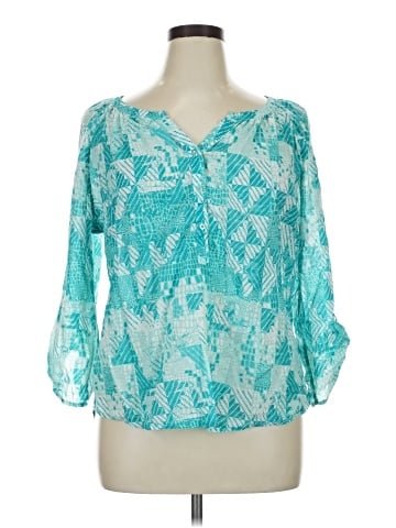 Westbound 3/4 Sleeve Blouse (view 1)