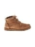 Ugg 100% Leather Brown Ankle Boots Size 9 - photo 1