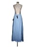 Lulus 100% Rayon Blue Casual Dress Size M - photo 2
