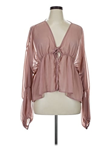 Boohoo Long Sleeve Blouse (view 1)