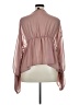 Boohoo 100% Polyester Pink Long Sleeve Blouse Size 14 - photo 2