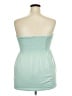 Natori 100% Polyester Green Teal Tube Top Size 1X - photo 2