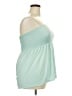 Natori 100% Polyester Green Teal Tube Top Size 1X - photo 4
