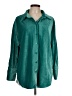Hunter & Brown Teal Long Sleeve Blouse Size L - photo 1