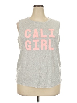 Forever 21 Plus Sleeveless T-Shirt (view 1)