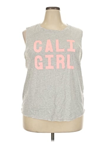 Forever 21 Plus Sleeveless T-Shirt (view 1)