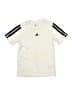 Adidas 100% Recycled Polyester Ivory Active T-Shirt Size 7 - photo 1