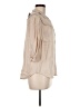 Wit & Wisdom 100% Lyocell Tan 3/4 Sleeve Button-Down Shirt Size M - photo 4
