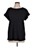 Lands' End Black Short Sleeve Top Size L - photo 1