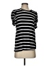 Unbranded Stripes Black Short Sleeve T-Shirt Size S - photo 1