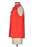 Maison d' Amelie 100% Polyester Red Sleeveless Blouse Size XS - photo 5