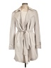 Orsay 100% Polyester Gray Ivory Trenchcoat Size EU 44 / US 14 - photo 1