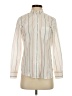 J.Crew 100% Cotton Stripes Ivory Long Sleeve Blouse Size 2 - photo 1
