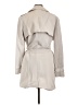 Orsay 100% Polyester Gray Ivory Trenchcoat Size EU 44 / US 14 - photo 2