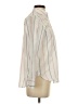 J.Crew 100% Cotton Stripes Ivory Long Sleeve Blouse Size 2 - photo 4