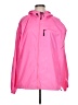 Assorted Brands 100% Polyester Solid Pink Windbreaker Size L - photo 1