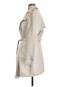 Orsay 100% Polyester Gray Ivory Trenchcoat Size EU 44 / US 14 - photo 5