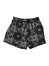 rue21 100% Polyester Paisley Gray Shorts Size 2X - photo 1